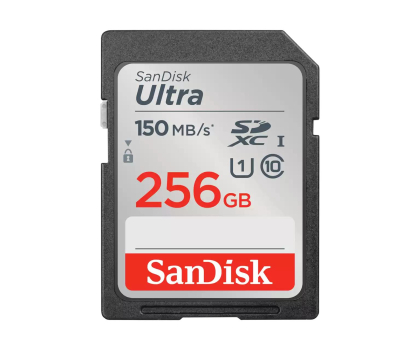 Karta pamięci Sandisk 256GB SDXC Ultra 150MB/s C10 UHS-I